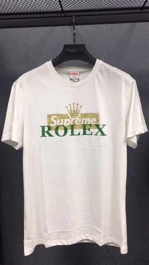 supreme rolex shirt